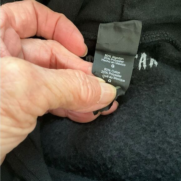 Trapstar Rihanna Monster Tour 2014 Sweatshirt Women's Size L Black Hoodie - Picture 7 of 8